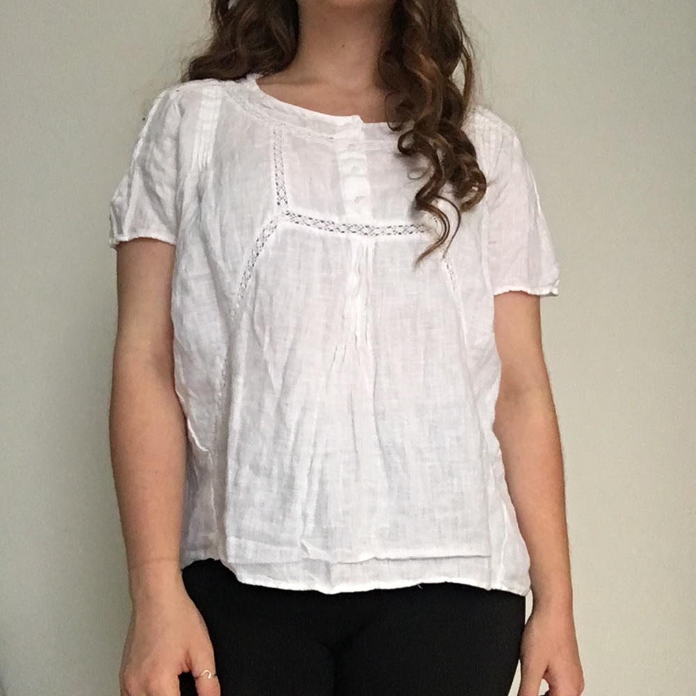 3 for $25 •   White blouse